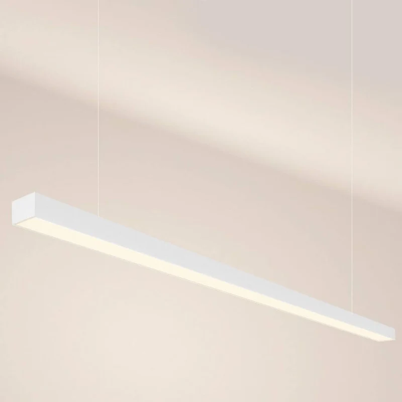 s.luce Oris LED-Linienlampe Büro-Pendelleuchte XL nach Maß 2700K