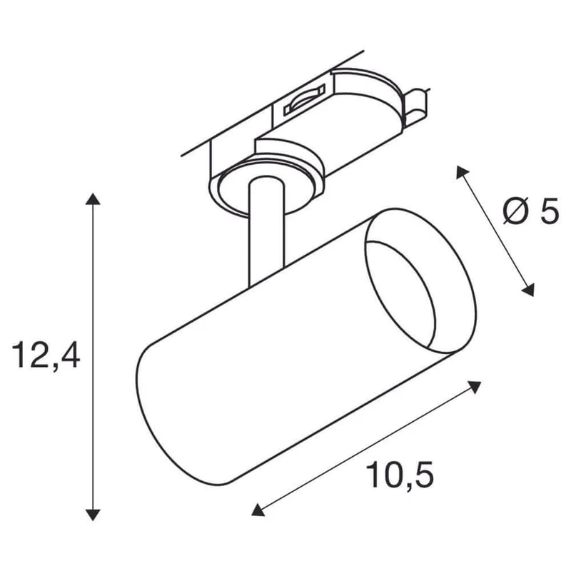 3-Phasen Noblo LED Spot 3000K 36°