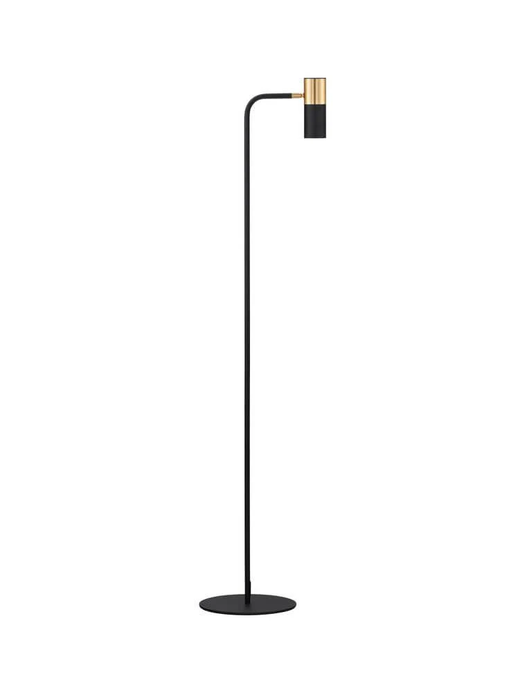 Pongo Stehlampe Schwarz, Gold