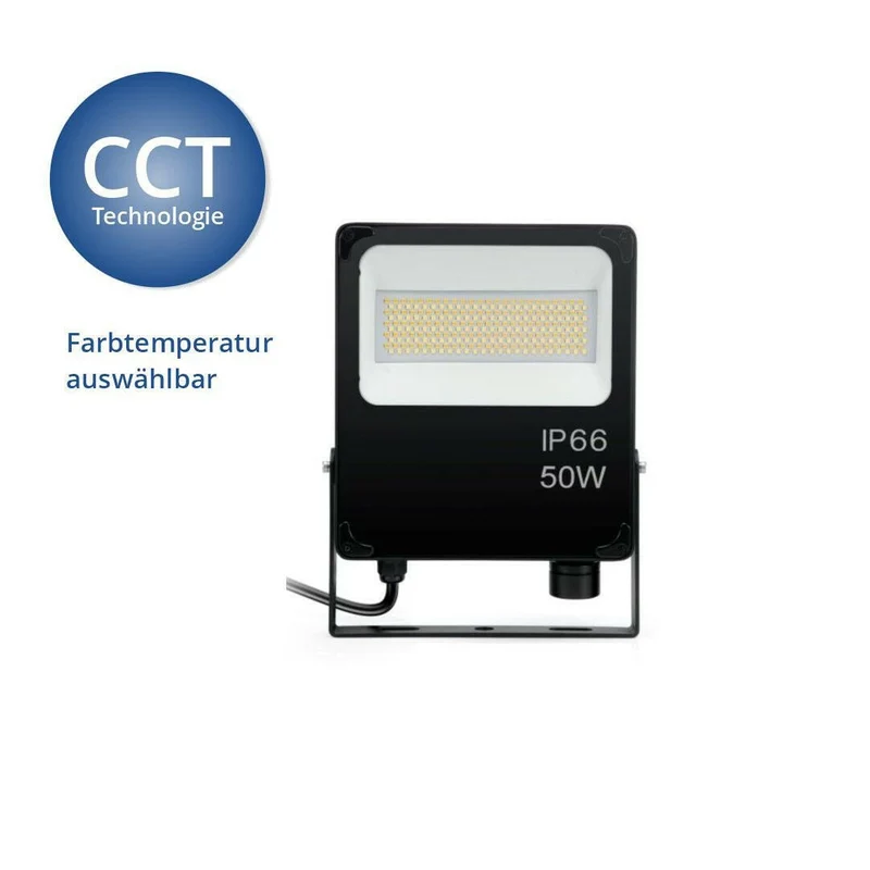 CCT LED Fluter, 50 W, 5000 lm, 3000K-6000K, IP66