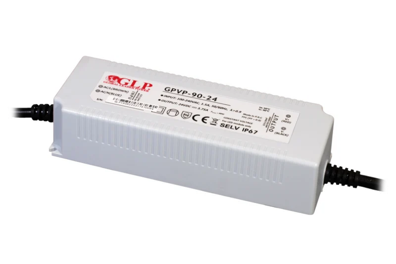 LED-Netzteil, 90 W, 24 V DC, 2 A, IP67, PFC Funktion