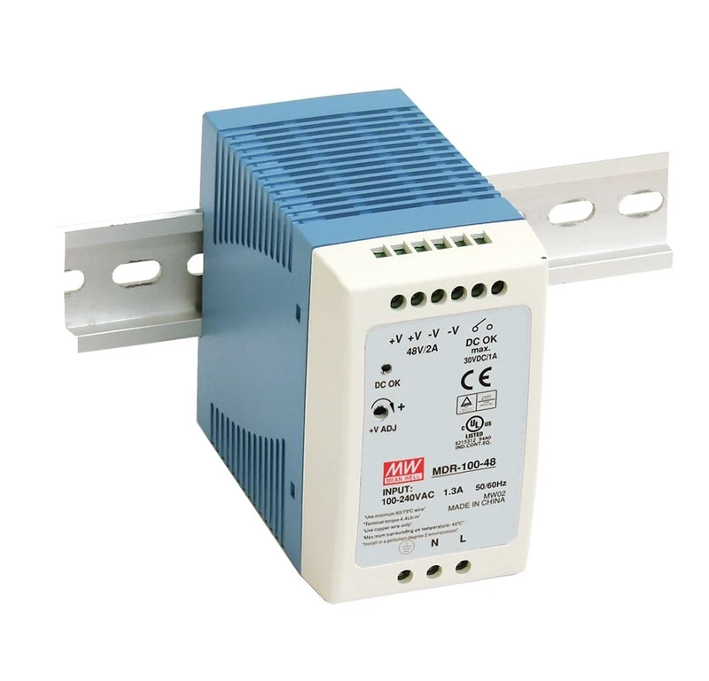 MeanWell, Hutschienennetzteil, 12 V, 100 W