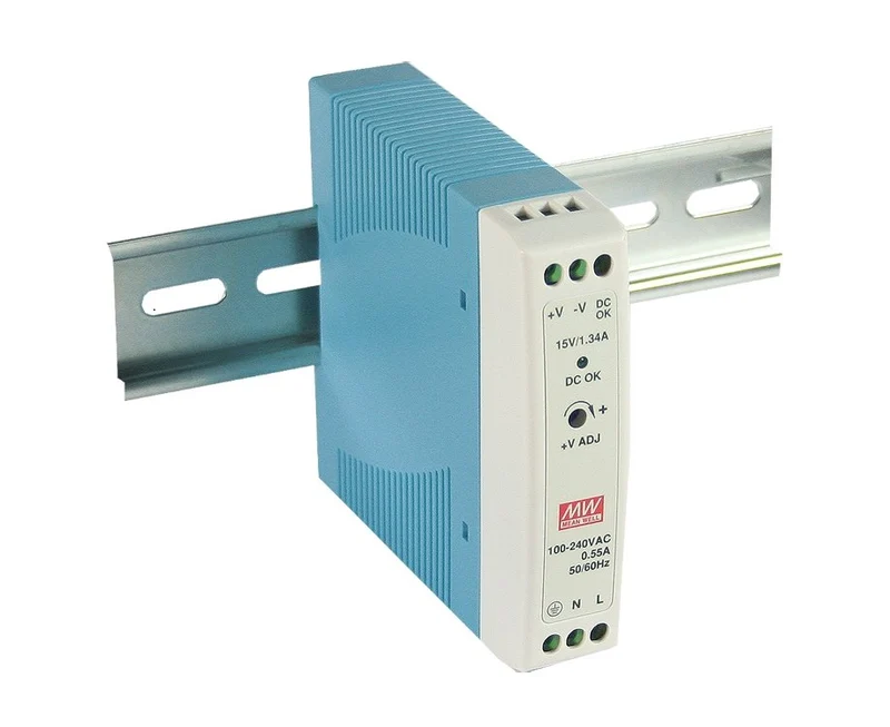 MeanWell, Hutschienennetzteil, 5 V, 20 W