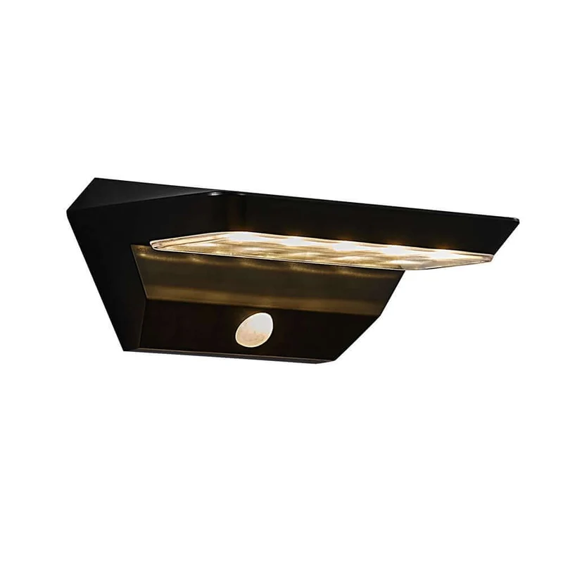 LED Außenwandlampe Agena Solar IP44