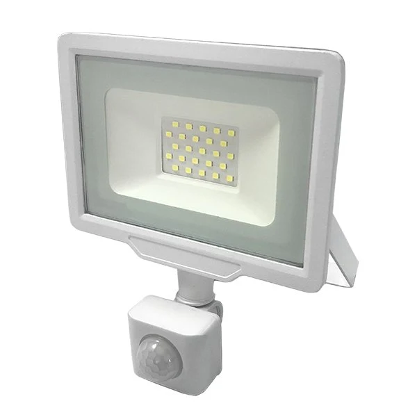 LED-Fluter, 30 W, 2700 K, IP65, Bewegungsmelder