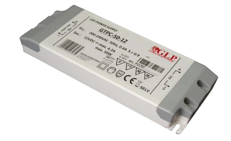 LED-Netzteil, 50,4 W, 12 V DC, 4,2 A, mit PFC