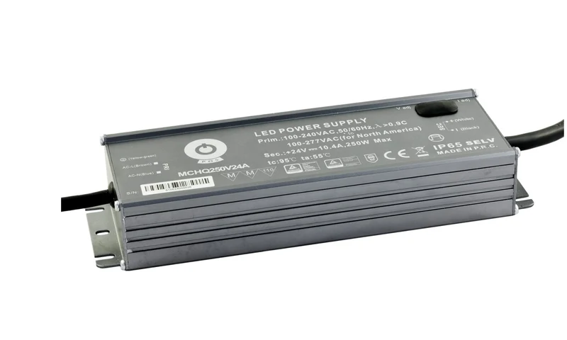 LED-Netzteil, 216 W, 12 V DC, 18 A, CV+CC, IP67