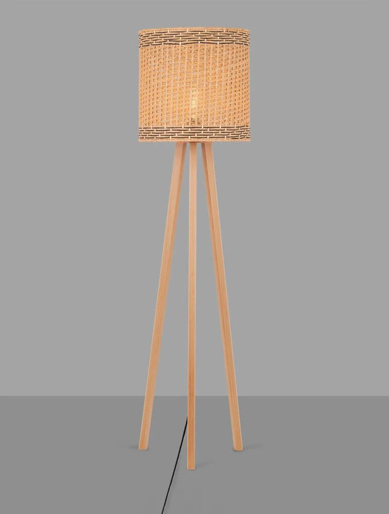 Plette Stehlampe Natur