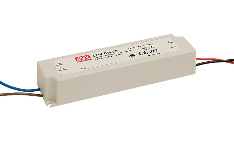 MeanWell Schaltnetzteil, LPV-60 Serie, 60W, 12V
