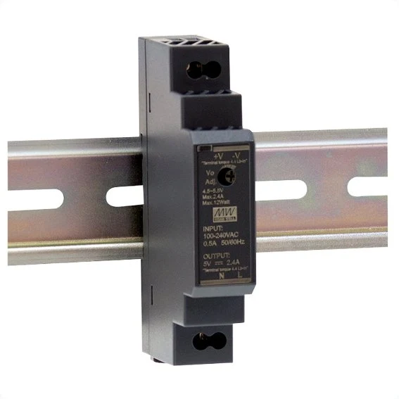 HDR-15 Serie, DIN-Hutschienennetzteil, 15 W, Single-Out, MeanWell, 24 V