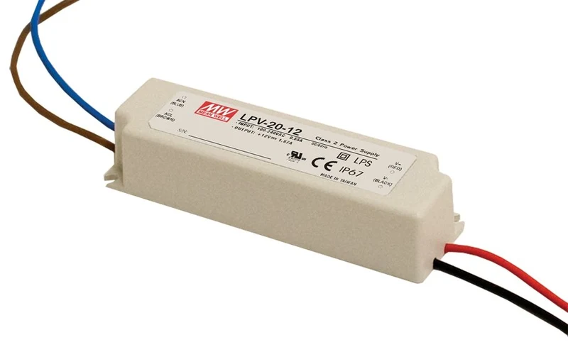 MeanWell Schaltnetzteil, LPV-20 Serie, 20 W, 5 V, 12 V