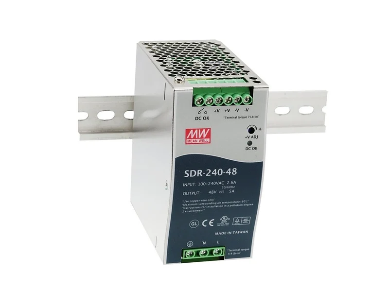 Meanwell Hutschienennetzteil, 240 W, 24 V