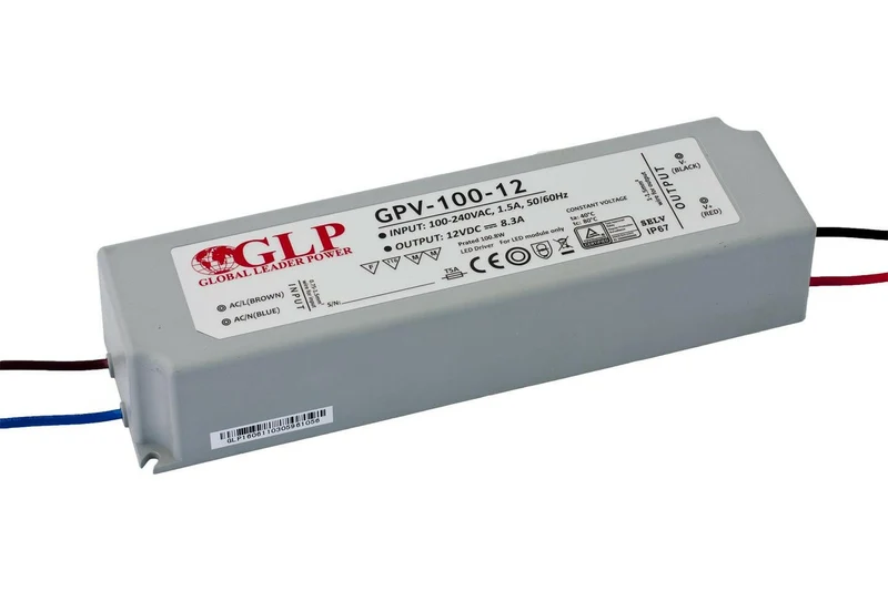 GPV-100: LED-Netzteil, 100 W Serie, IP67, 12 V DC, 8,3 A
