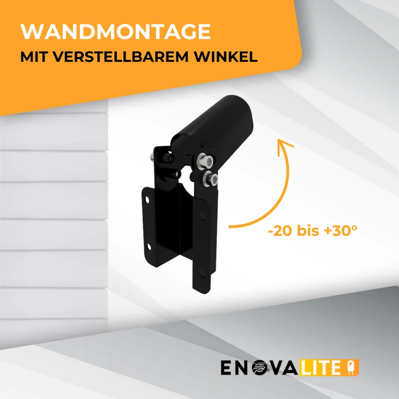 Straßenleuchten Adapter, Wandmontage, flex, 52-60 mm