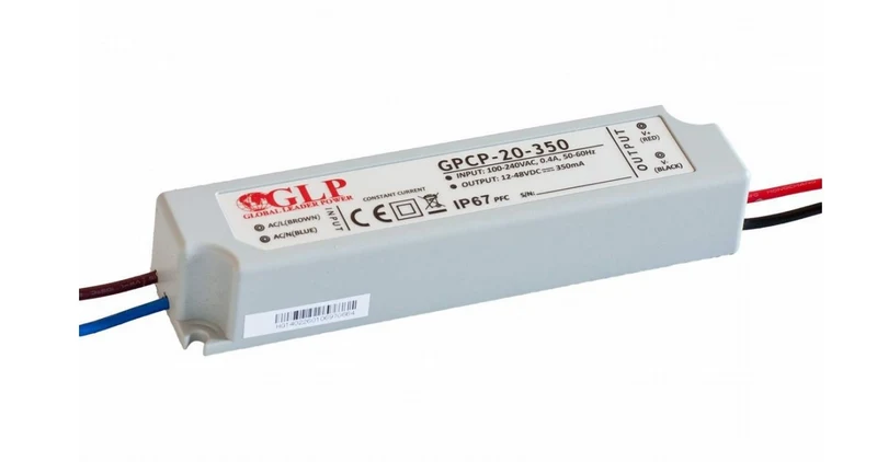 LED-Netzteil, 16,8 W, 350 mA, 12-48 V DC, IP67, mit PFC