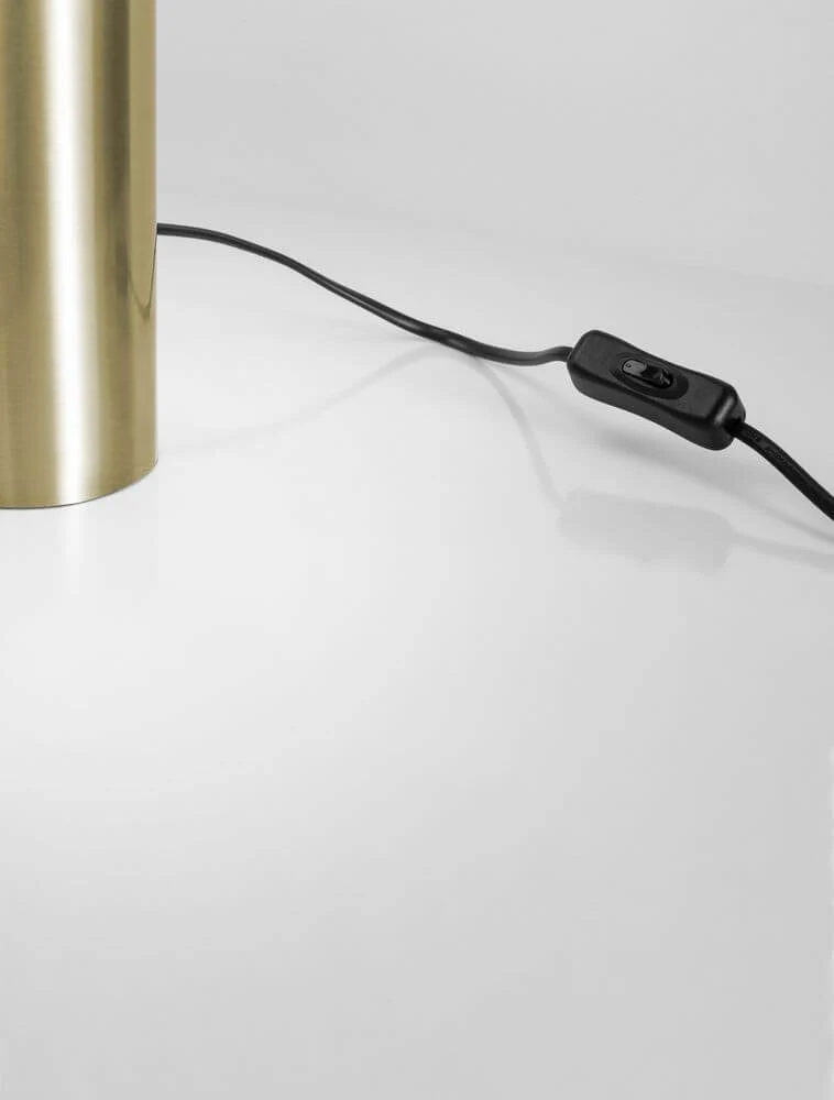 Pandora LED Tischleuchte 3000K Schwarz, Gold