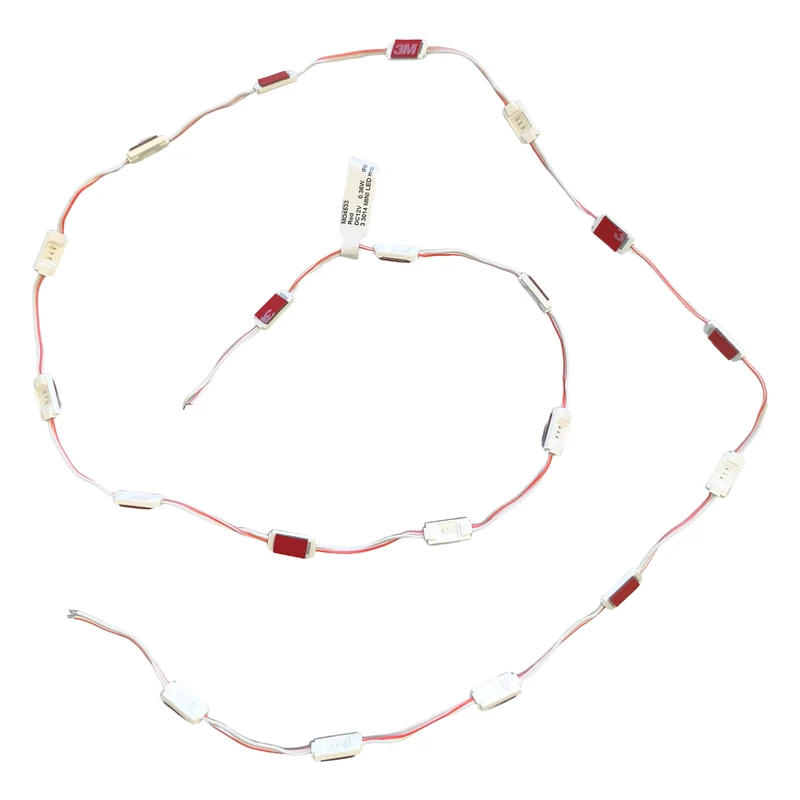 LED-SMD 3 Modul, 3014, 0,36 W, 30 lm, IP65, rote Lichtfarbe