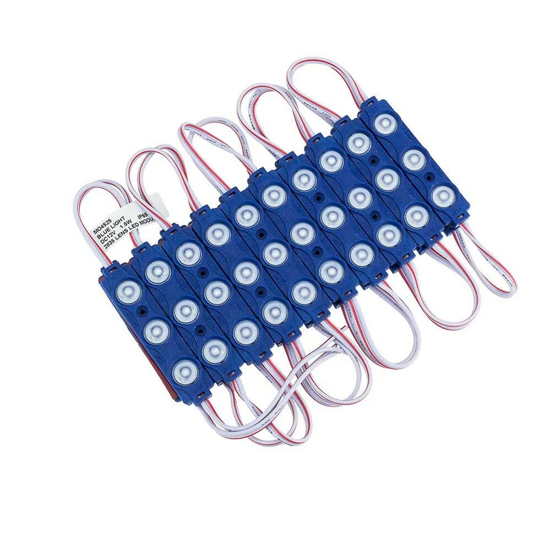 20er-Pack LED-SMD 3 Modul, 2835, 1,5 W, 120 lm, IP65, blau