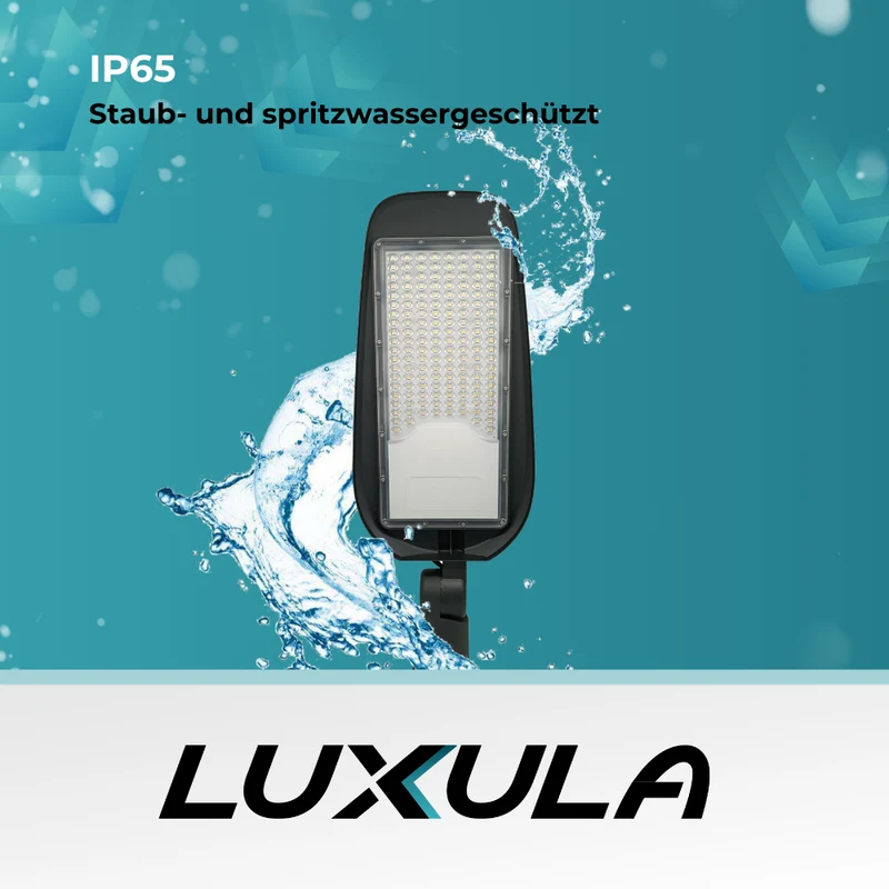 LED-Straßenleuchte, Wegeleuchte, 50 W, 5800 lm, 5000 K (neutralweiß), IP65, Ø48-60 mm