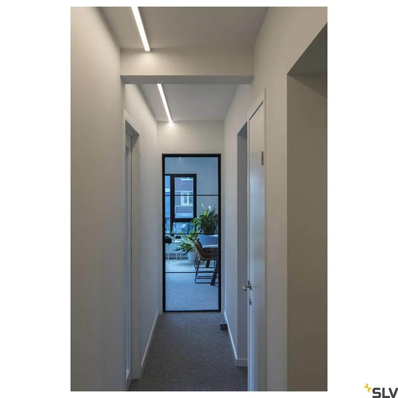 Grazia 3m LED Aufbauprofil Standard Glatt