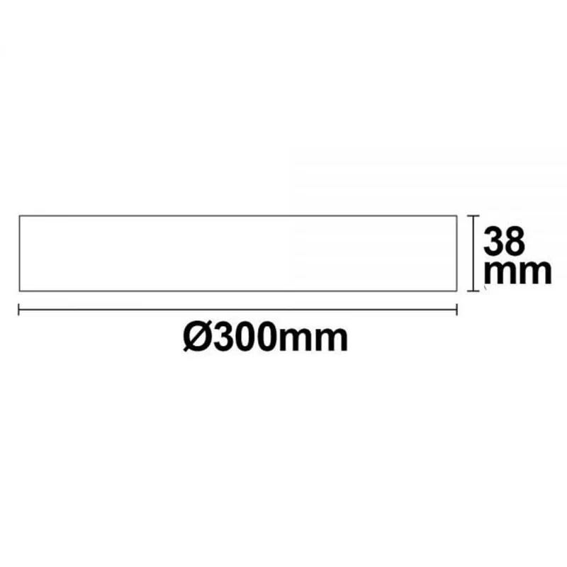 LED Deckenleuchte weiß 24W quadratisch 30 x 30cm Warmweiß Dimmbar