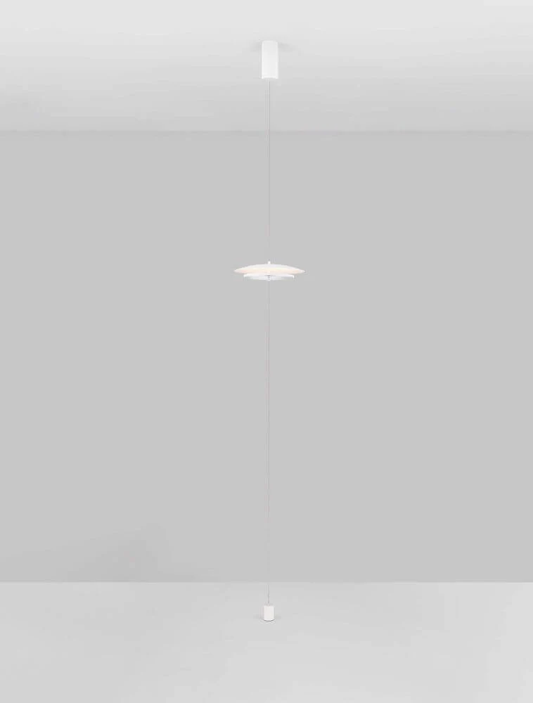 Olos LED Deckenleuchte Ø 35cm 3000K Weiß,Chrom