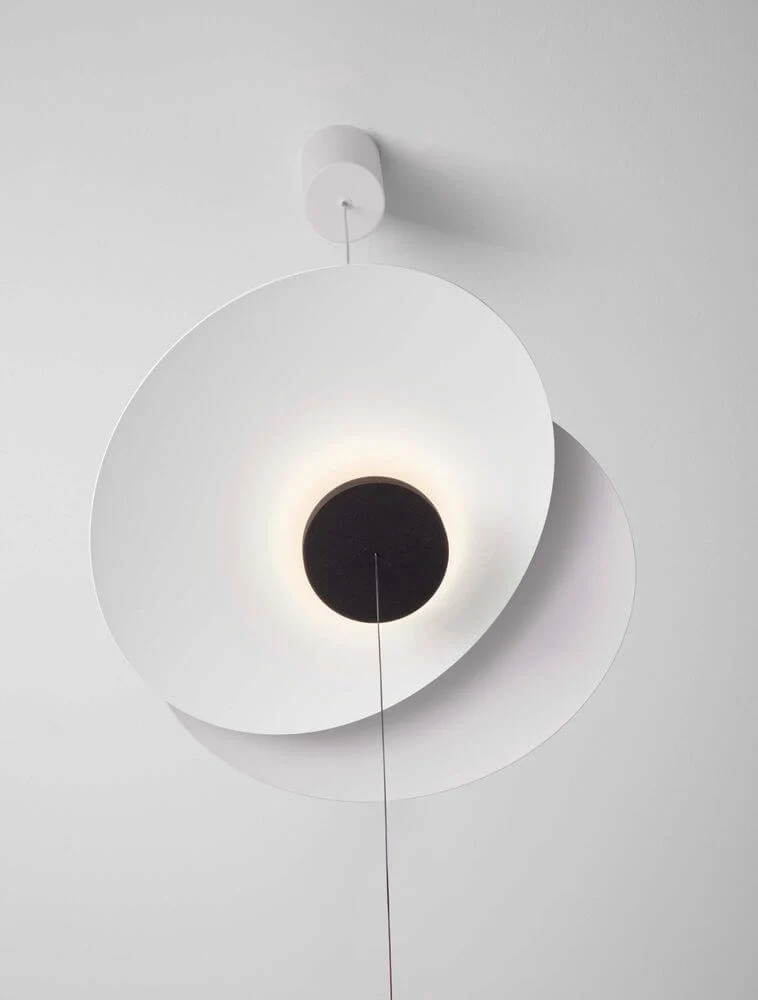 Olea LED Deckenleuchte Ø 35cm 3000K Weiß,Schwarz