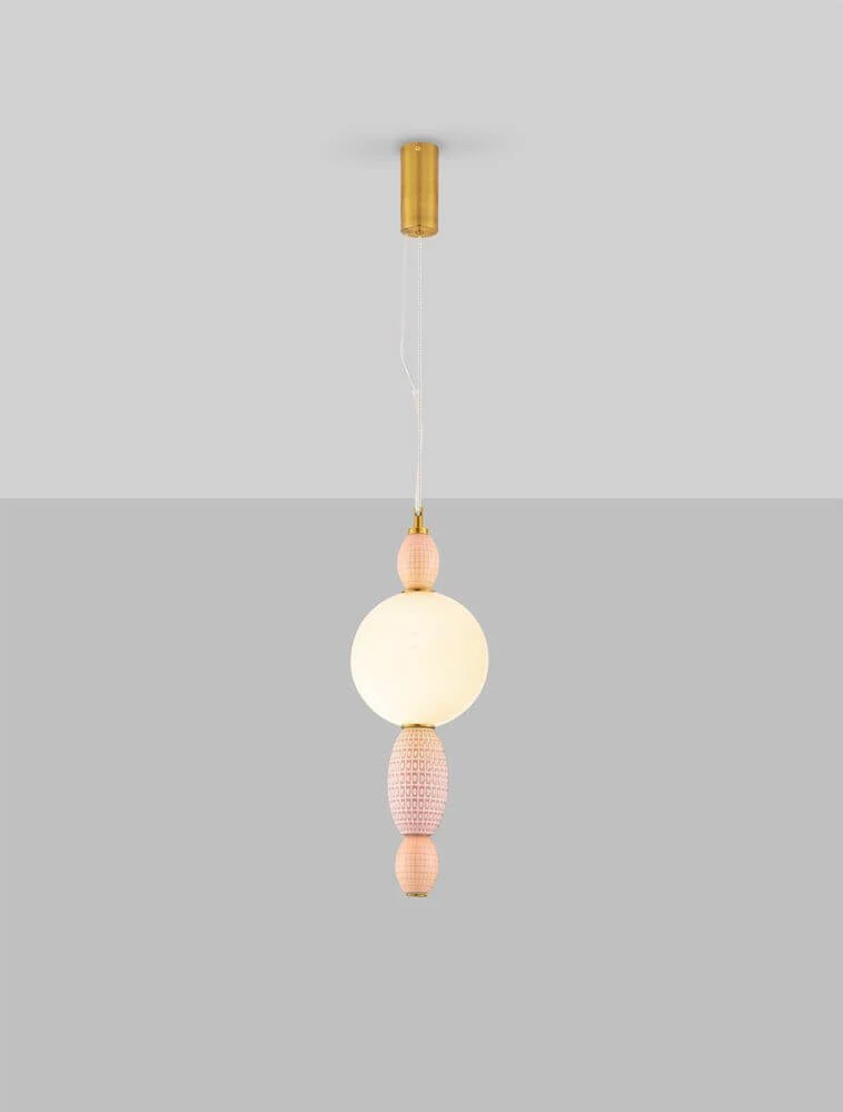 Obrie LED Pendelleuchte Ø 20cm 3000K Gold, Orrange, Pink, Weiß