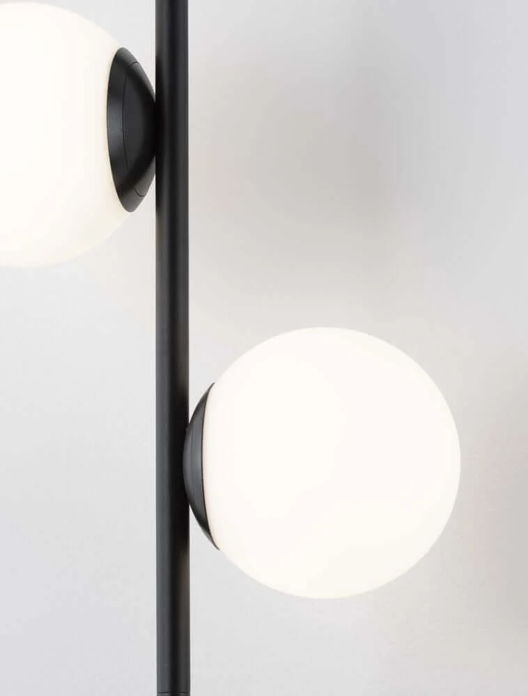 Nuvole LED Pendelleuchte 2-flammig 3000K Schwarz, Weiß