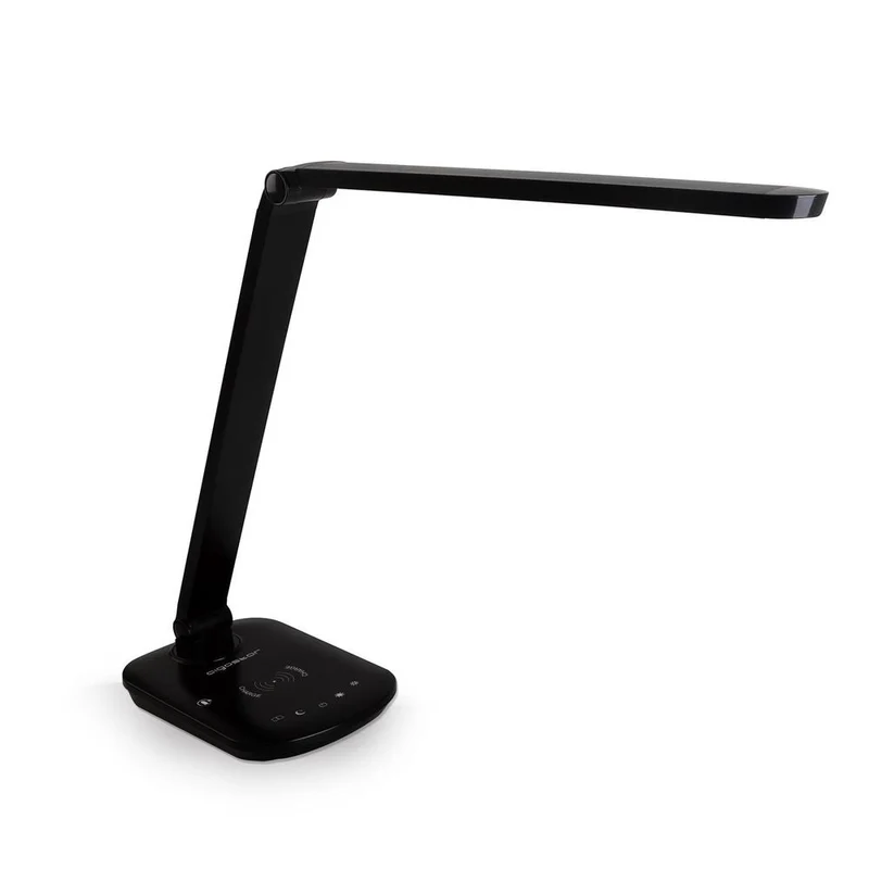 LED-Tischlampe, 8 W, dimmbar, touch, schwarz, inkl. induktiver Lademöglichkeit