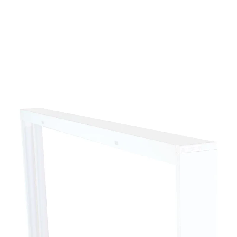 Aufbaurahmen für Backlit LED-Panel 120x30 cm, steckbar, weiß