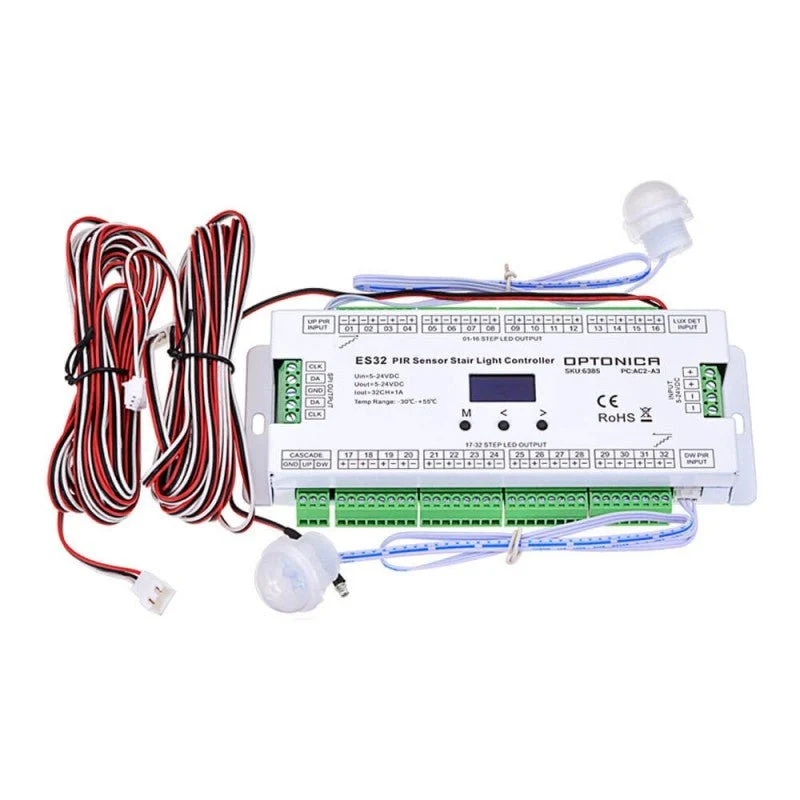 LED Treppen-Effekt-Controller mit Bewegungsmelder