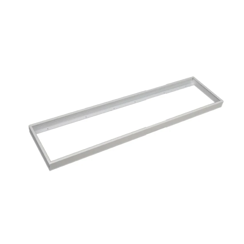 Aufbaurahmen für LED-Panel 120x30 cm, steckbar, weiß