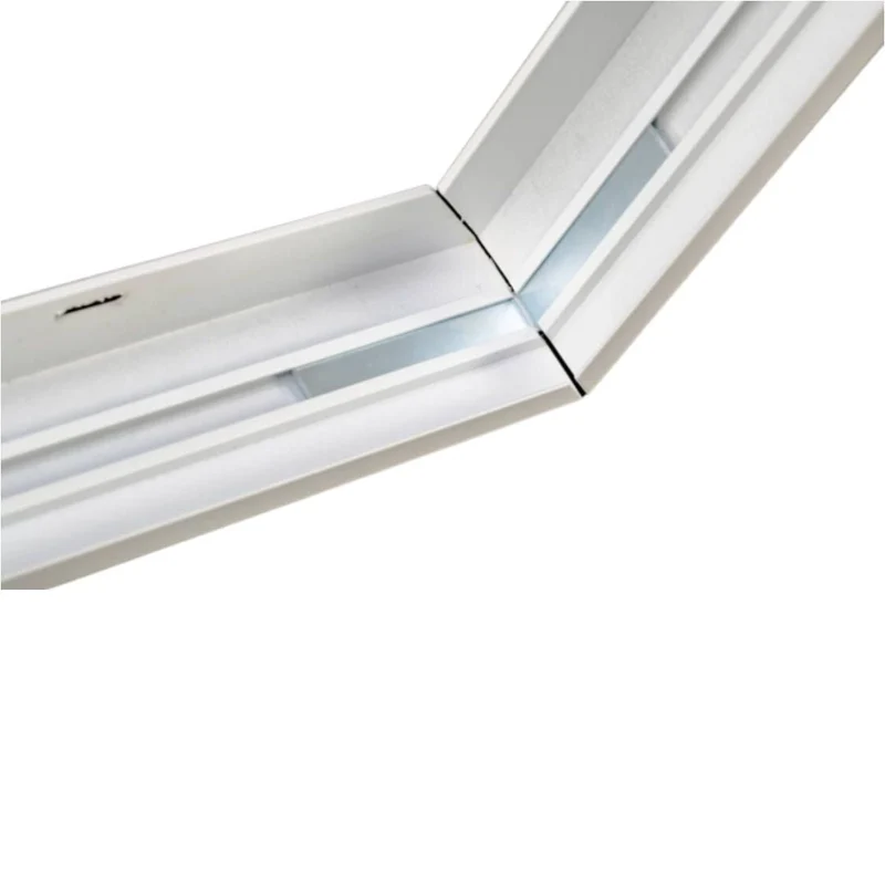 Aufbaurahmen für LED-Panel 120x30 cm, steckbar, weiß