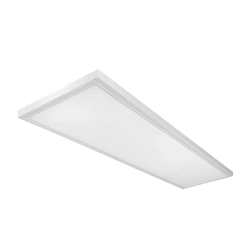 Aufbaurahmen für LED-Panel 120x30 cm, Aluminium, weiß