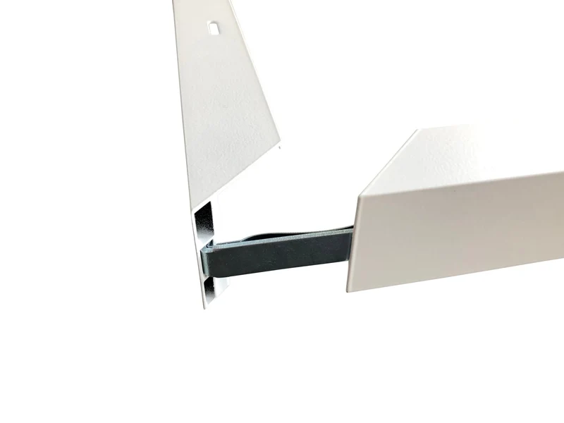 Aufbaurahmen für LED-Panel 62x62 cm, steckbar, weiß