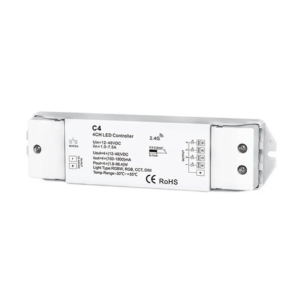 RGB/RGBW Controller 4 Kanal