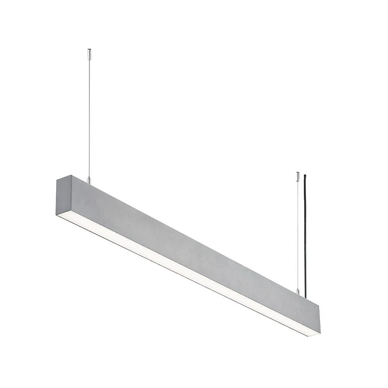 LED-Linear Büro-/Tresenleuchte 50 W, 4000 K, silber