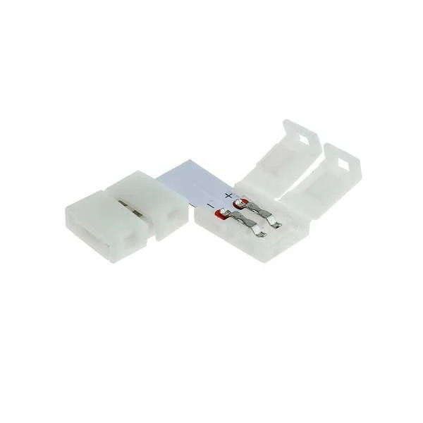 L-Verbinder für LED-Streifen zweipolig, für 8mm Streifen