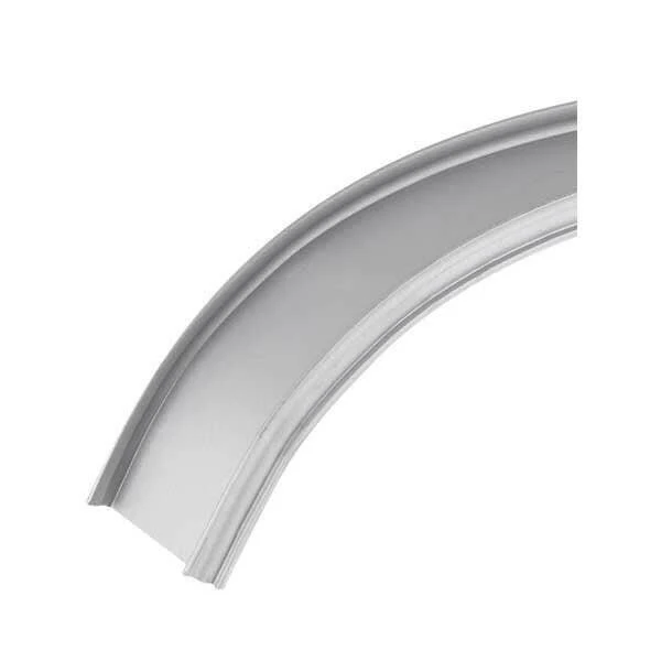 Aluprofil-Set, für LED-Streifen, flexibel, Aufbau, mit Diffusor und Clips, 1m
