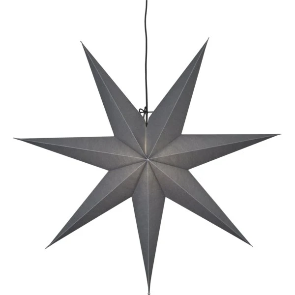 Moderner Weihnachtsstern, anthrazit