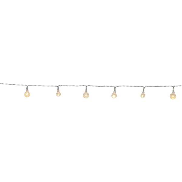 Wunderschöne Lichterkette mit kleinen Kugeln, IP44