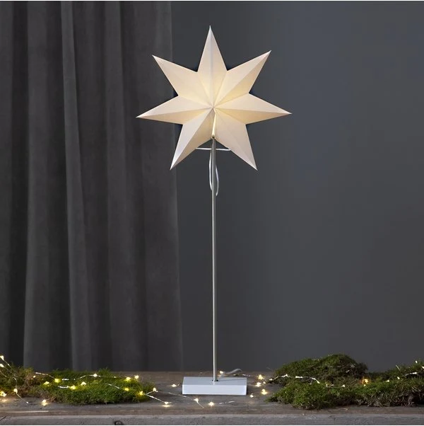 Stehender Weihnachtsstern für den Innenbereich