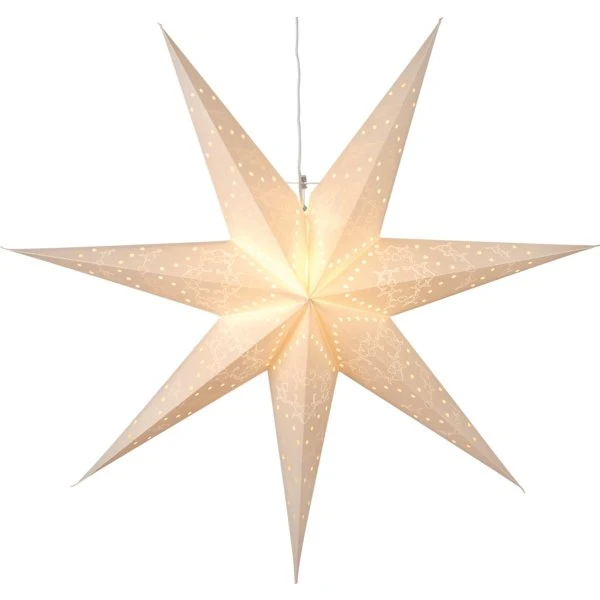 Hängender dekorativer Weihnachtsstern