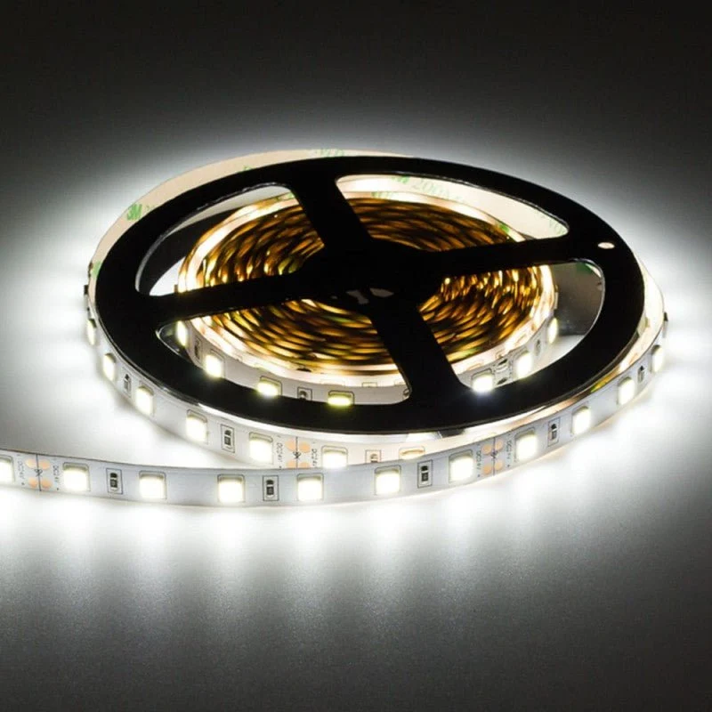LED-Streifen, 5600 lm, 24V, kaltweiß, 60 LEDs/m, 5m