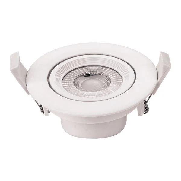 LED-Einbaustrahler, 7W, 525 Lumen, 50°, quadratisch, drehbar, 6000K (kaltweiß)