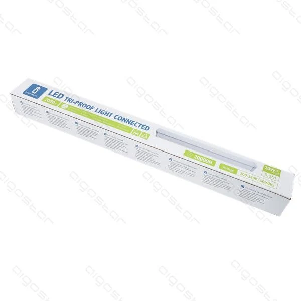 LED Feuchtraumleuchte, 20 W, 2000 lm, 6500 K, 60 cm, IP65