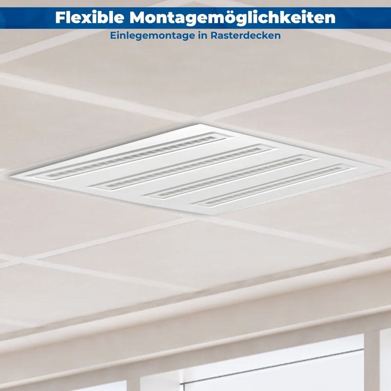 LED Panel 62x62cm, 30 W, 4200 lm, CCT 3000-6000K, UGR<16