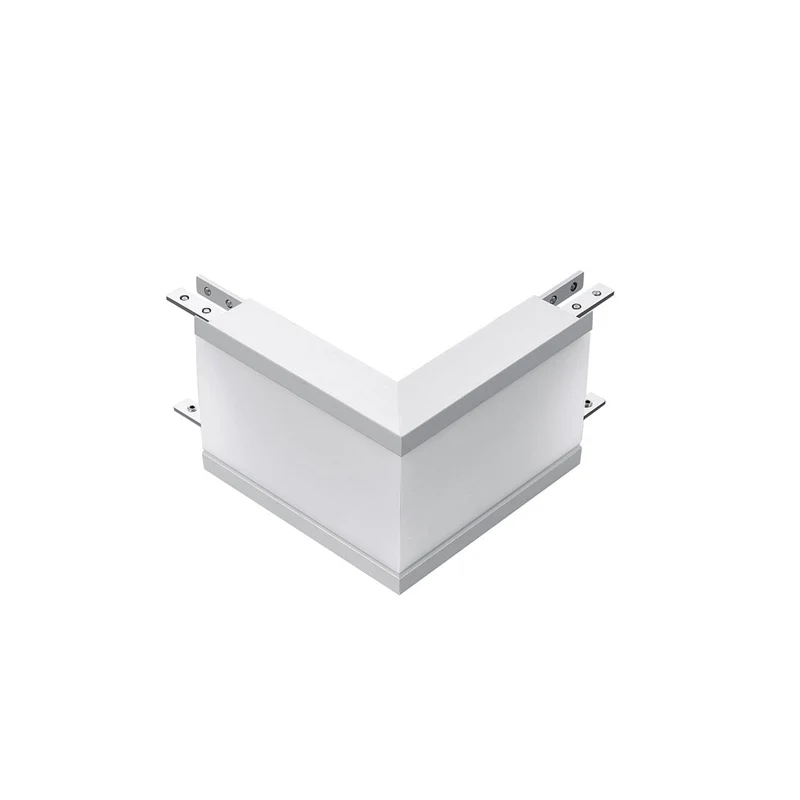 LED-Deckeneinbau-Lichtsystem, L-Stück außen, weiß, 4000 K, SLAVE