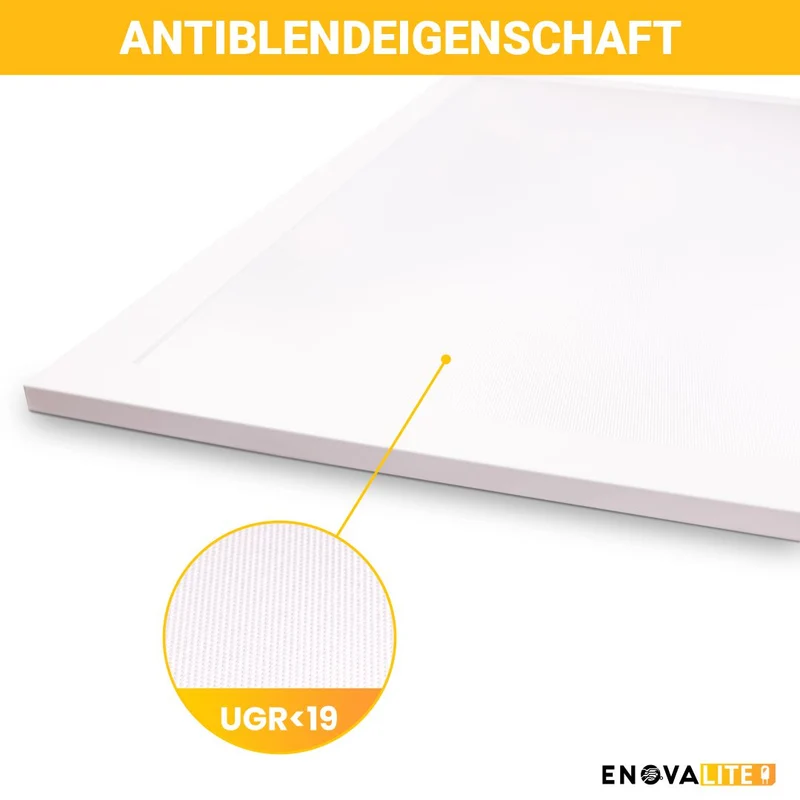 LED Panelleuchte UGR<19, 36 W, 3.600 lm, 6000 K (kaltweiß)